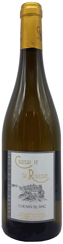 Chateau De La Roulerie Anjou Blanc 2017 Front Bottle Shot