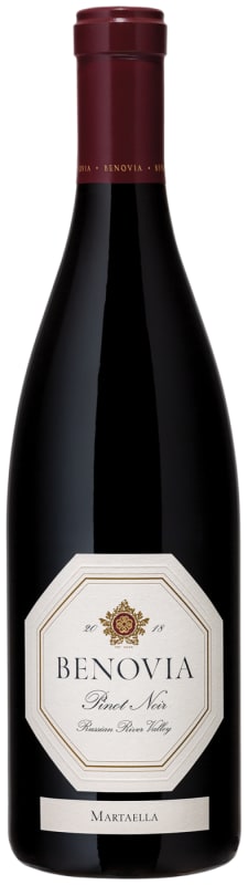 Benovia Martaella Vineyard Pinot Noir 2018 Front Bottle Shot