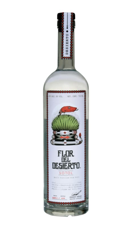 Flor del Desierto Desierto Sotol Front Bottle Shot