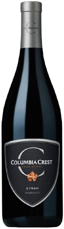 Columbia Crest Grand Estates Syrah 2019 Front Bottle Shot