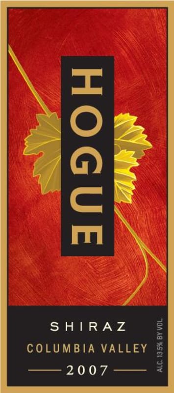 Hogue Syrah 2007 Front Label