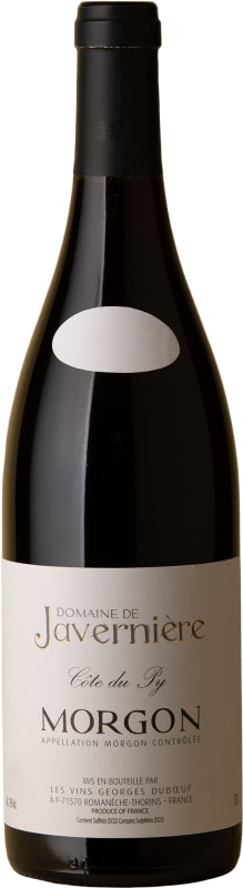 Duboeuf Morgon Domaine de Javerniere Cote du Py 2023 Front Bottle Shot