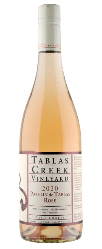 Tablas Creek Patelin de Tablas Rose 2020 Front Bottle Shot