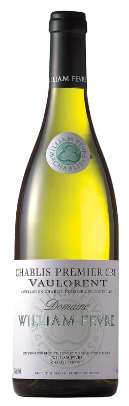 William Fevre Chablis Vaulorent Premier Cru (1.5 Liter Magnum) 2012 Front Bottle Shot