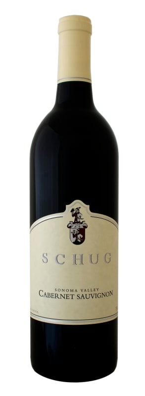 Schug Sonoma Valley Cabernet Sauvignon 2017 Front Bottle Shot