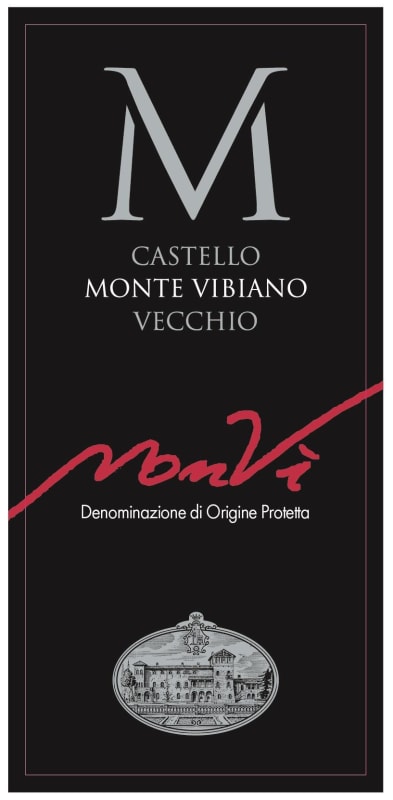 Castello Monte Vibiano Colli Perugini MonVi Rosso 2014 Front Label