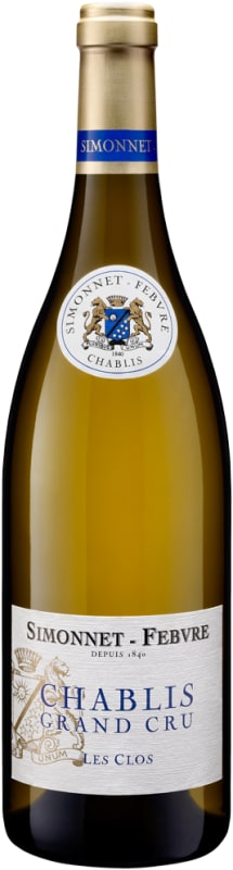 Simonnet-Febvre Chablis Les Clos Grand Cru 2020 Front Bottle Shot