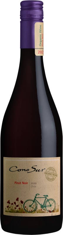Cono Sur Organic Pinot Noir 2020 Front Bottle Shot