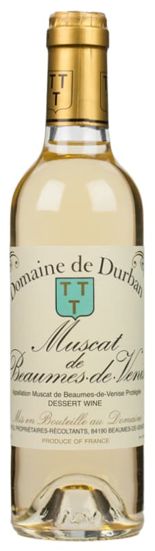 Domaine de Durban Muscat de Beaumes de Venise (375ML half-bottle) 2013 Front Bottle Shot