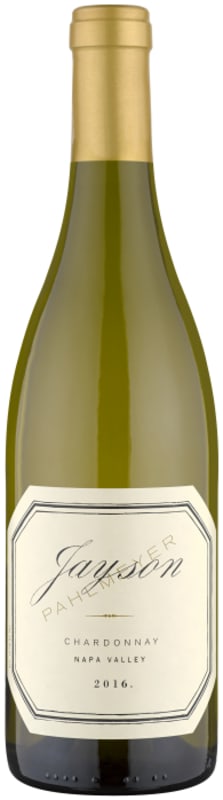 Pahlmeyer Jayson Chardonnay 2016 Front Bottle Shot