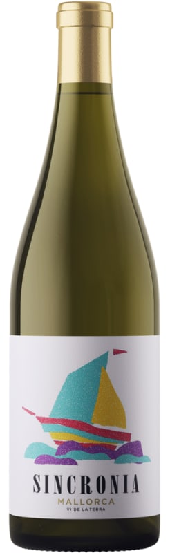 Mesquida Mora Sincronia Blanc 2020 Front Bottle Shot