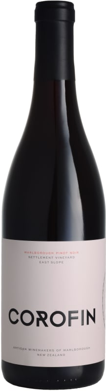 Corofin Settlement Vineyard East Slope Pinot Noir 2017 Front Bottle Shot