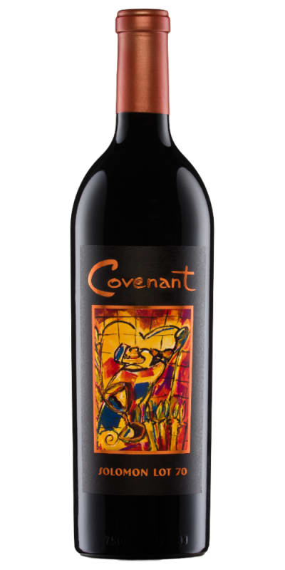 Covenant Solomon Lot 70 Cabernet Sauvignon (OU Kosher) 2016 Front Bottle Shot