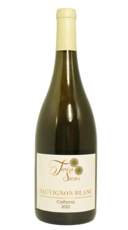 Twin Suns Sauvignon Blanc (OU Kosher) 2022 Front Bottle Shot