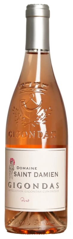 Domaine Saint-Damien Gigondas Rose 2023 Front Bottle Shot