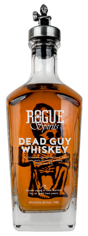 Rogue Dead Guy Whiskey Front Bottle Shot