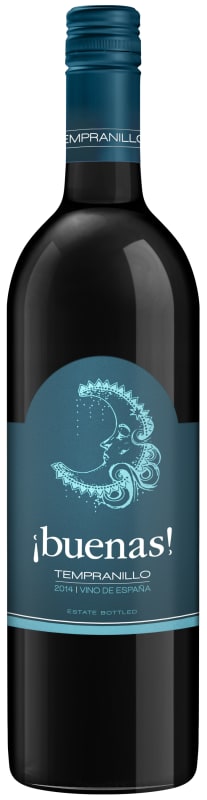 Buenas Tempranillo 2014 Front Bottle Shot