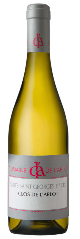 Domaine de l'Arlot Nuits Saint Georges Clos de l'Arlot Premier Cru Monopole Blanc 2019 Front Bottle Shot