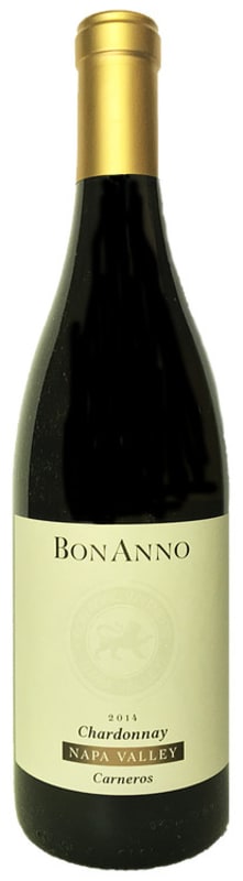 BonAnno Chardonnay 2014 Front Bottle Shot