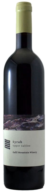 Galil Mountain Winery Syrah (OK Kosher) 2019 Front Bottle Shot