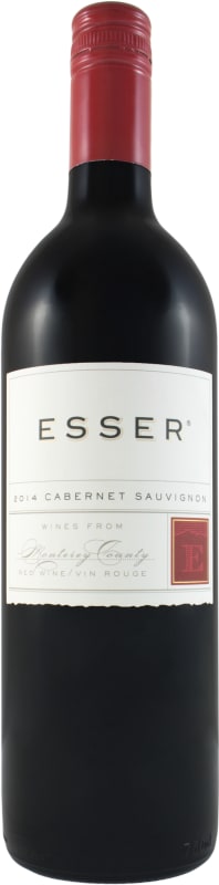 Esser Vineyards Monterey Cabernet Sauvignon 2014 Front Bottle Shot