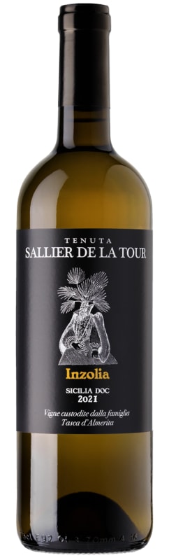 Sallier de La Tour Inzolia 2021 Front Bottle Shot