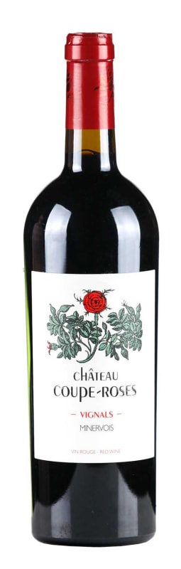 Chateau Coupe Roses Minervois Cuvee Vignals 2018 Front Bottle Shot