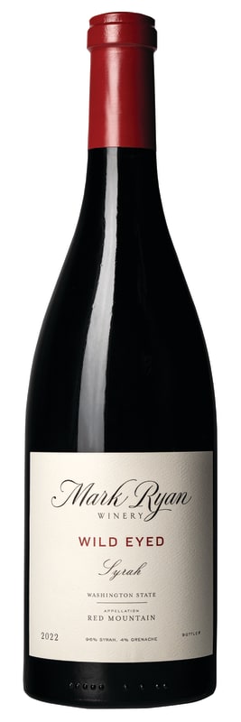Mark Ryan Wild Eyed Syrah 2022 Front Bottle Shot