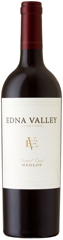 Edna Valley Vineyard Merlot 2016 Front Bottle Shot