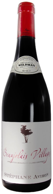 Stephane Aviron Beaujolais Villages 2018 Front Bottle Shot