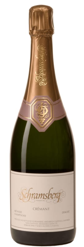 Schramsberg Cremant Demi-Sec 2017 Front Bottle Shot