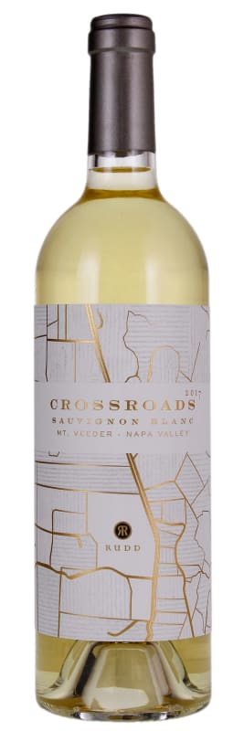 Rudd Crossroads Sauvignon Blanc 2017 Front Bottle Shot