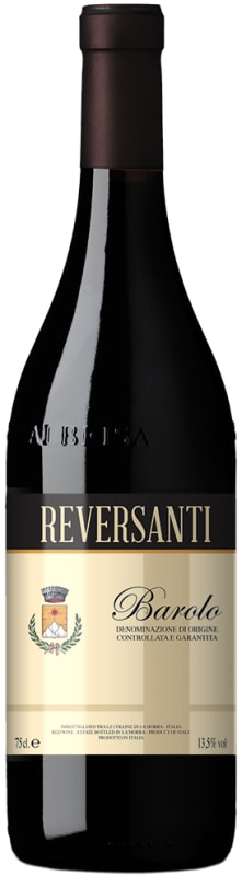 Reversanti Barolo 2016 Front Bottle Shot