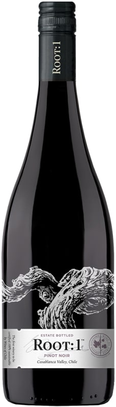 Root:1 Estate Pinot Noir 2022 Front Bottle Shot