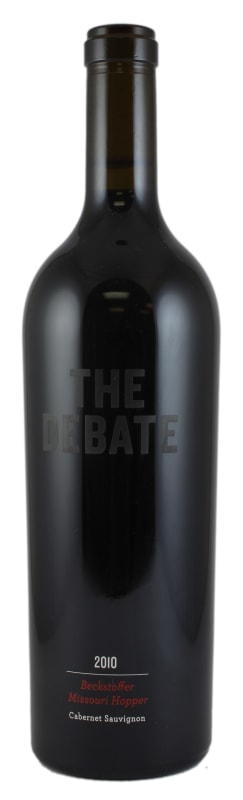 The Debate Beckstoffer Missouri Hopper Cabernet Sauvignon 2010 Front Bottle Shot
