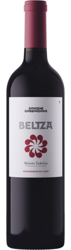 Doniene Gorrondona Beltza Bizkaiko Txakolina 2020 Front Bottle Shot