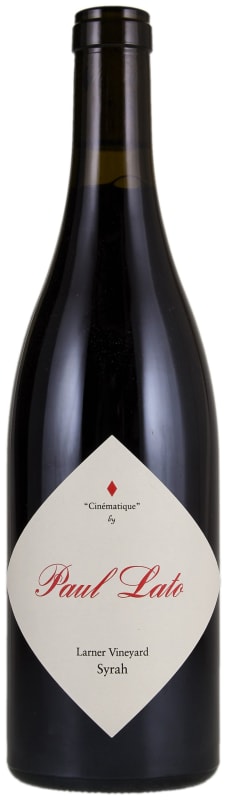 Paul Lato Cinematique Larner Vineyard Syrah 2016 Front Bottle Shot