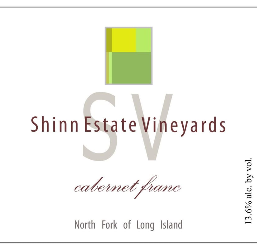 Shinn Estate Vineyards Cabernet Franc 2013 Front Label