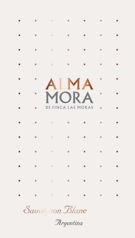 Finca Las Moras Alma Mora Sauvignon Blanc 2014 Front Label