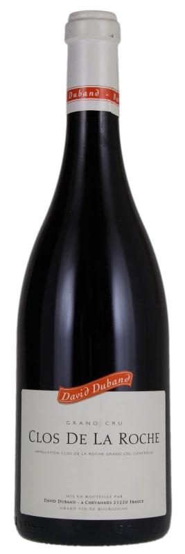 David Duband Clos de la Roche Grand Cru 2011 Front Bottle Shot