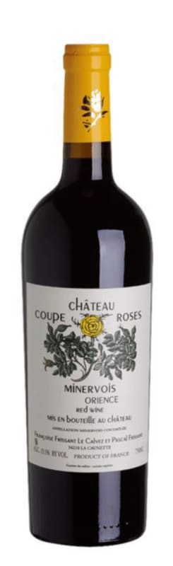 Chateau Coupe Roses Minervois Cuvee Orience 2015 Front Bottle Shot