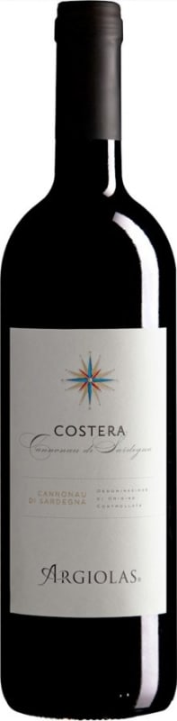Argiolas Costera 2016 Front Bottle Shot