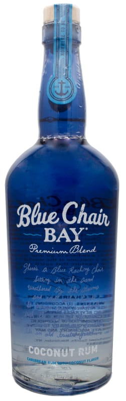 Blue Chair Bay Coconut Rum Front Bottle Shot