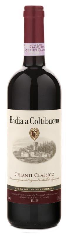 Badia a Coltibuono Chianti Classico 2016 Front Bottle Shot