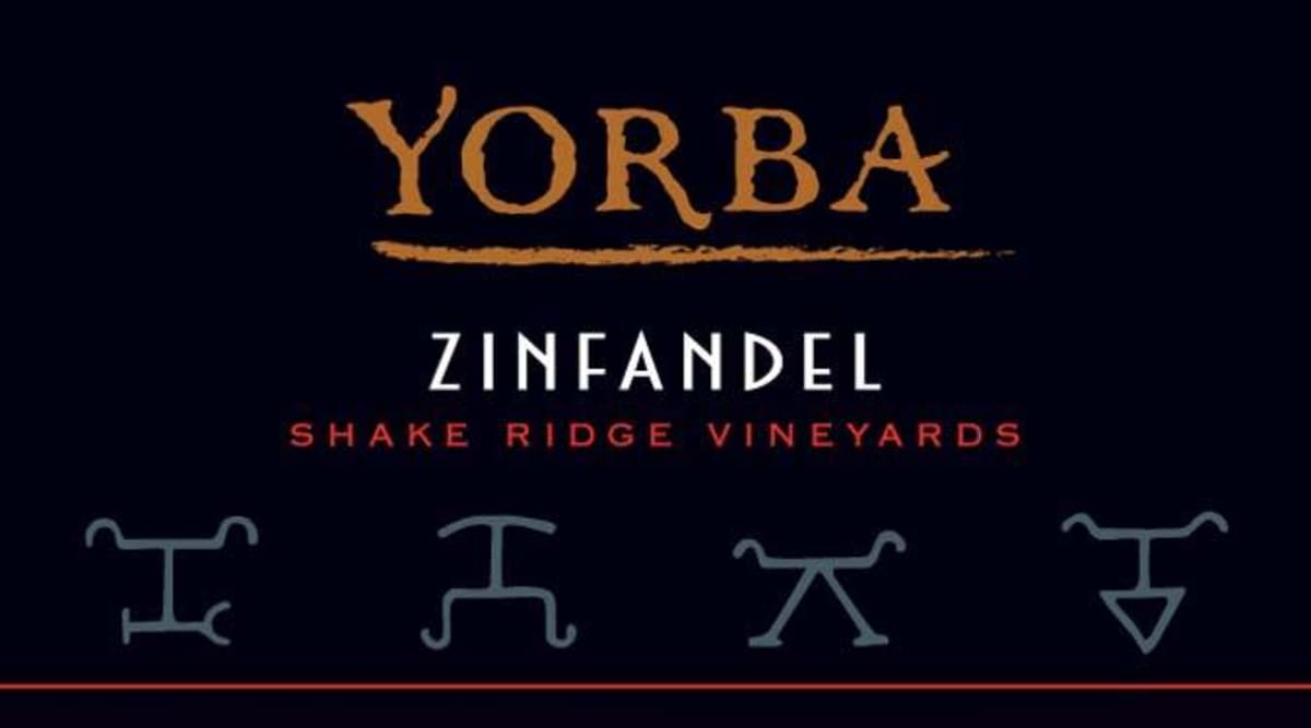 Yorba Zinfandel 2015 Front Label