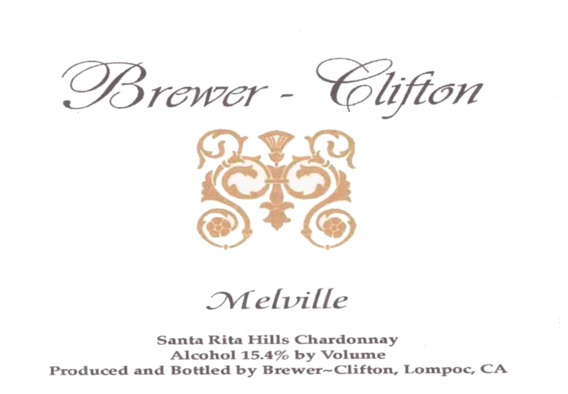 Brewer-Clifton Melville Chardonnay 2003 Front Label