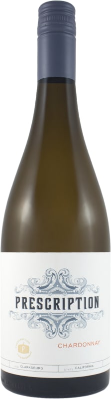 Prescription Chardonnay 2021 Front Bottle Shot