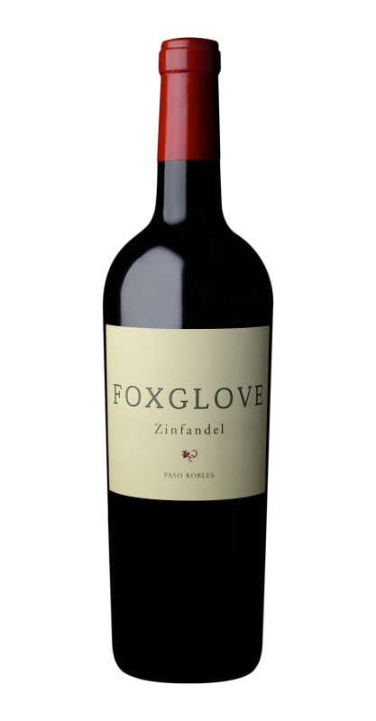 Foxglove Zinfandel 2017 Front Bottle Shot