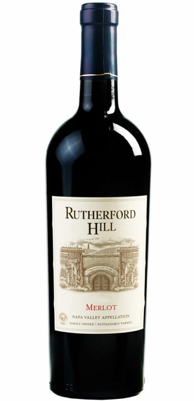 Rutherford Hill Merlot 2019 Front Bottle Shot