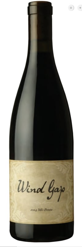 Wind Gap Mi Pente Pinot Noir 2014 Front Bottle Shot